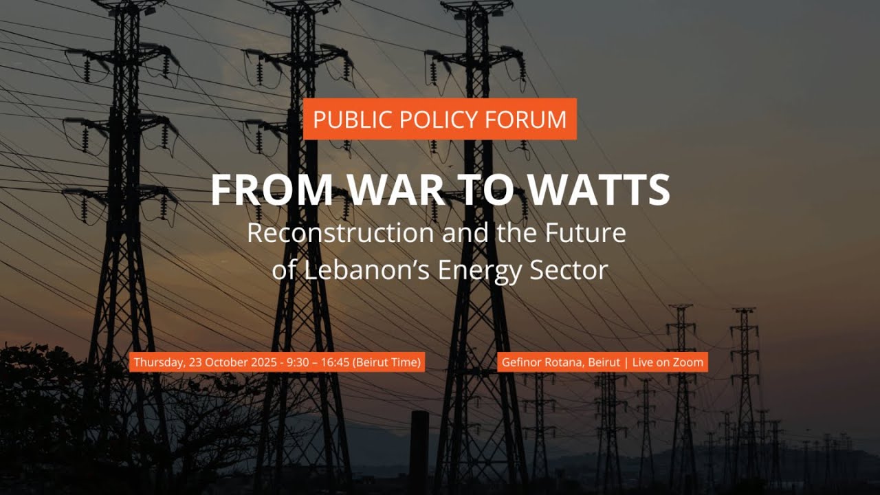 Panel 1: Principles of Equitable Reconstruction and Energy System