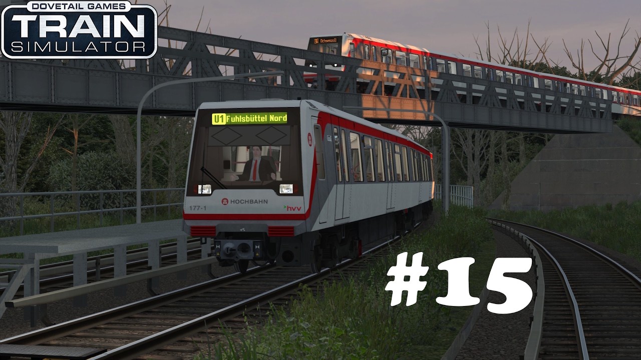 TS Classic Führerstandsmitfahrt #15 -U1 Volksdorf-Fuhlsbüttel Nord - DT4  - T 1/2