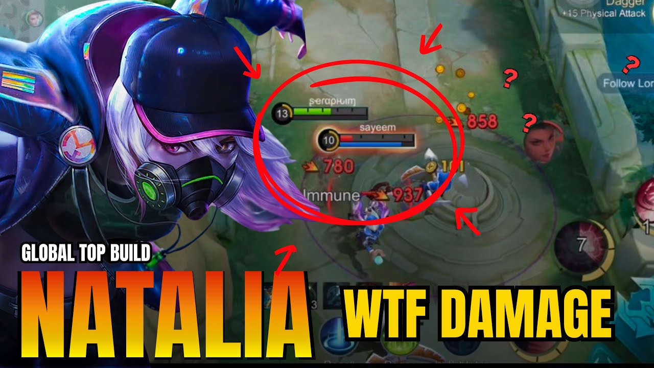 NO MERCY MODE ON 💀 | NATALIA SAVAGE GAMEPLAY | MOBILE LEGENDS🔥