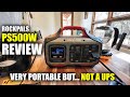 RockPals 500w PS500 Power Station Review with SP003 Solar Panel - One Issue That Can&#39;t Be Overlooked