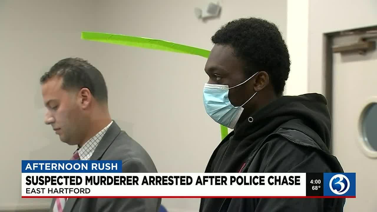 VIDEO: Suspected murder suspect arrested after police chase - YouTube