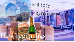 IT'S FINALLY OVER || MILITARY RETIREMENT MOVE \ VLOG