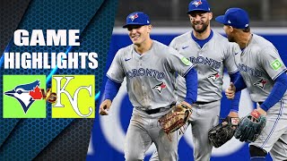 Toronto Blue Jays vs Kansas City Royals FULL HIGHTLIGHT | MLB April 22 2024 | MLB Season 2024