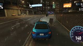 Night Racing in the rain.| Android Game NFS No Limits. screenshot 1