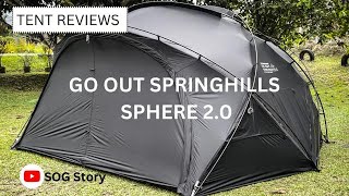 Tent Reviews  GoOut SpringHill Shelter Tent Unboxing | Sphere 2.0 | #camping #campingmalaysia