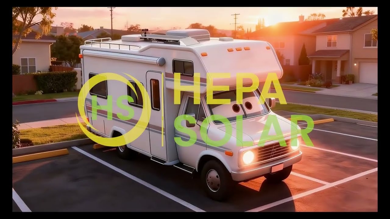 HEPA SUNSEEKER automatischer Solar Tracker für Caravan und Wohnwagen