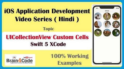 UICollectionView with Custom Cell in Swift 5 XCode | Create 3 Columns in Row ( Collection View )