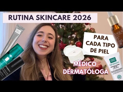 CÓMO UNA RUTINA SKINCARE EN 2026: DERMATÓLOGA EXPLICA PASO A PASO | RUTINA COSMÉTICA