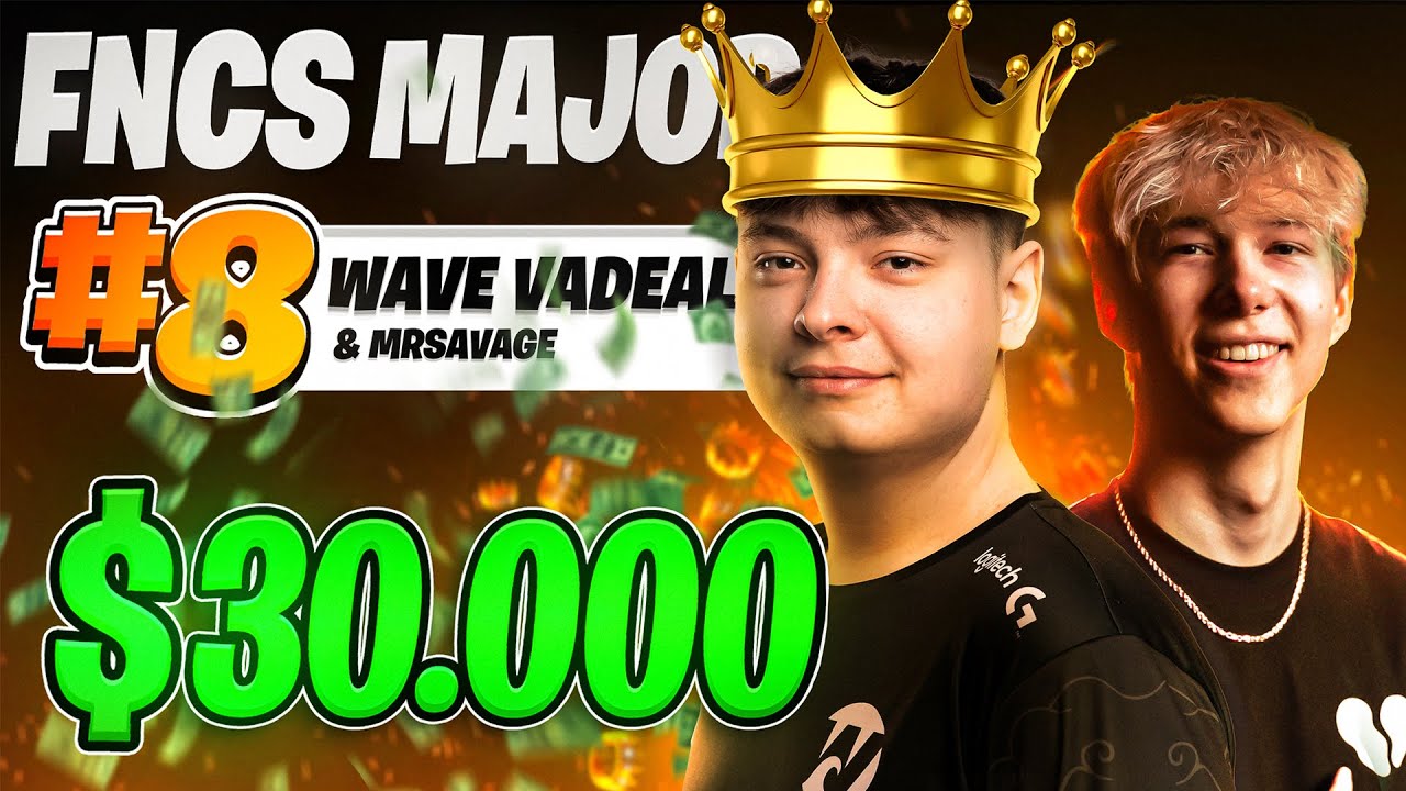 8TH PLACE FNCS GRAND FINALS 🏆 w/ @mrsavage