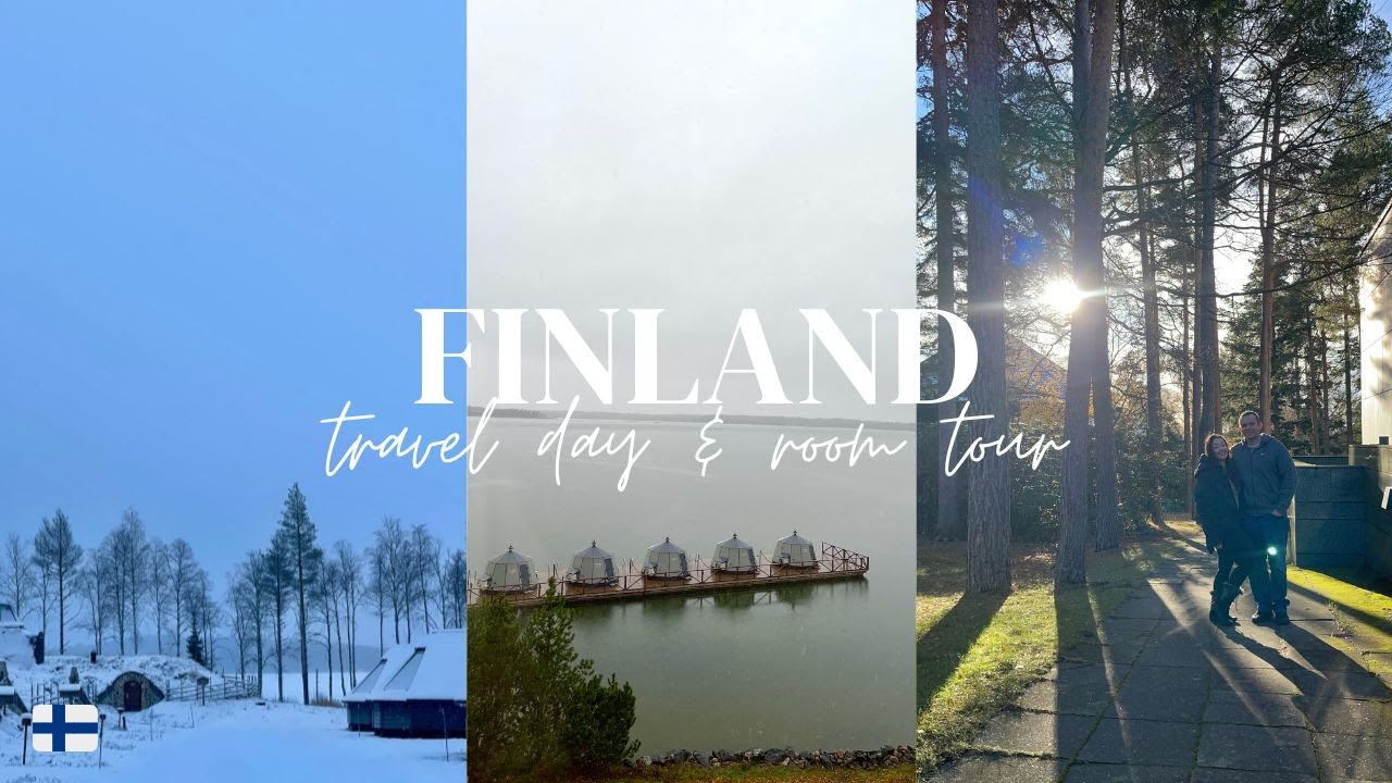 You WON'T Believe This Finnish Trip! Helsinki & Apukka Resort | Aurora Cabin Queen Glass Igloo Tour