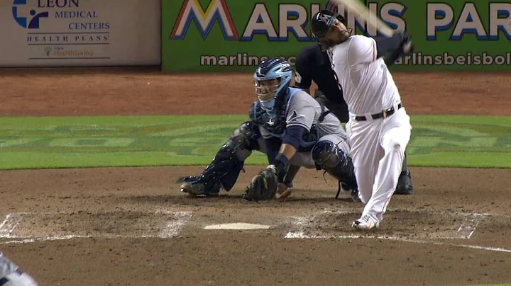 TB@MIA: Andriese records first MLB strikeout