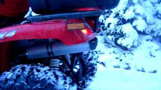 MASAI 700 with WRP full open exhaust