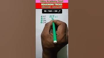 SSC GD SSC CGL UPPOLICE PREVIOUS YEAR REASONING TRICKS#maths#gaganpratap#sscgd#shortvideo