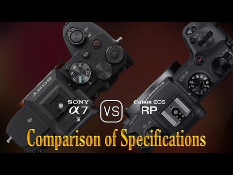 Sony A7 IV vs. Canon EOS RP: A Comparison of Specifications - YouTube