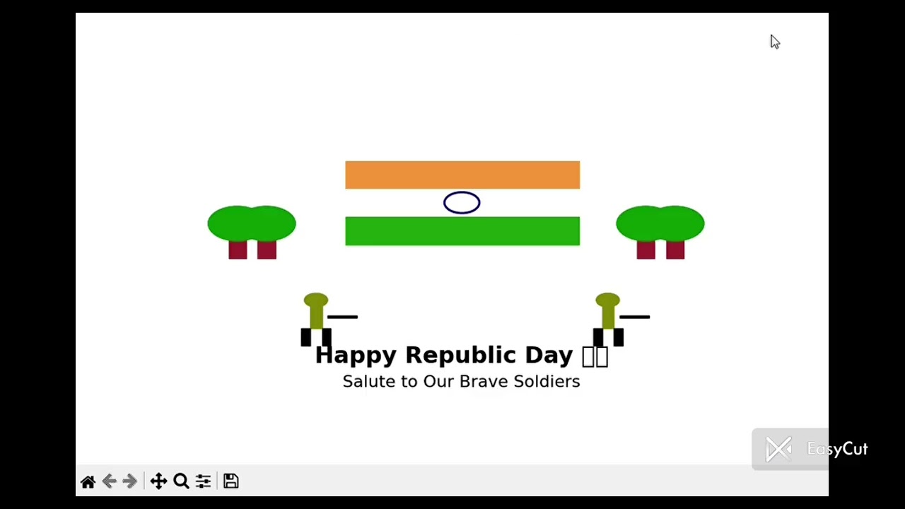 # happy republic day  # codding  editor  # new video editor  😄  # support  # trending  👏  # flag 
