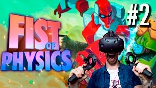 HUGE VR MECHS FIGHT! | Fist of Physics #2 - HTC Vive Gameplay