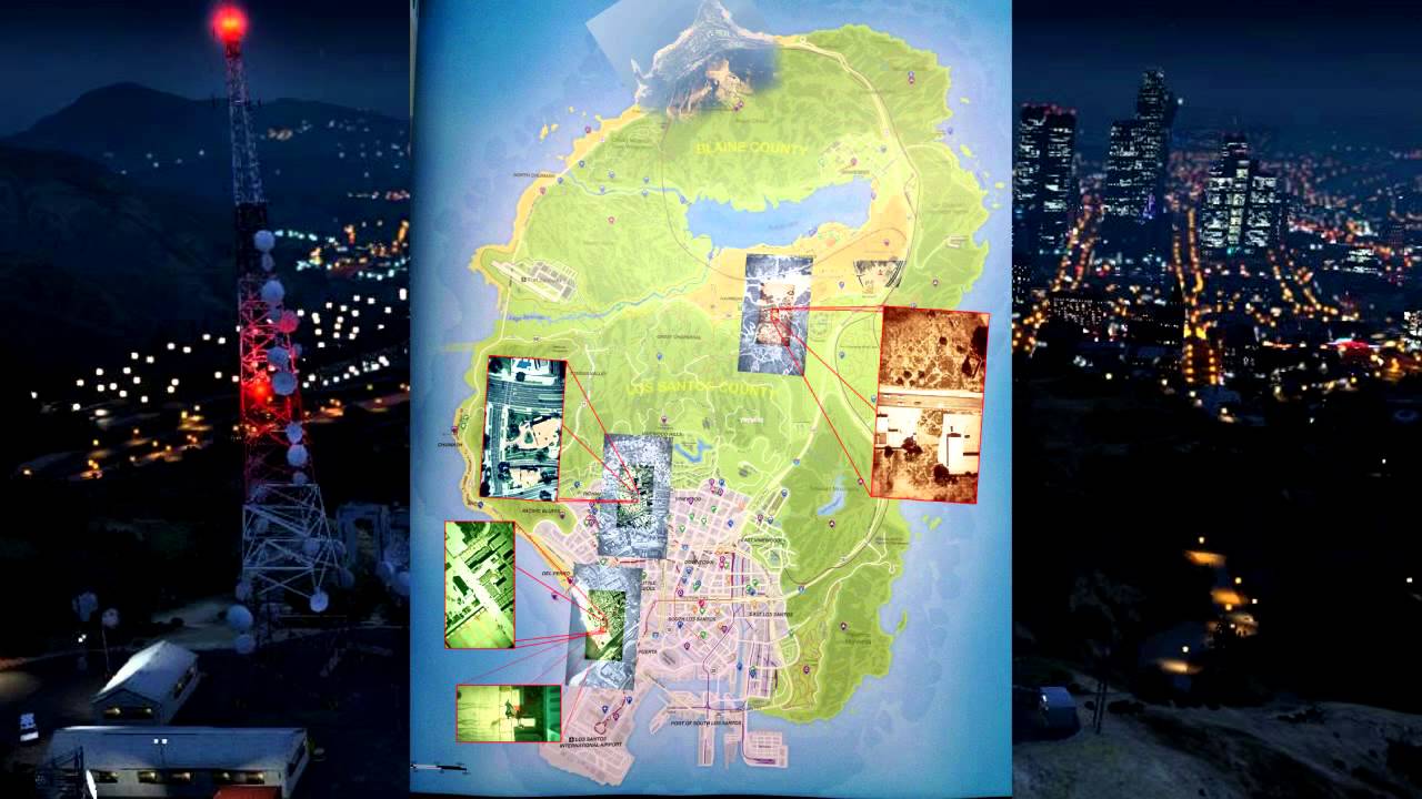 BJ] Foto vazada parece ser o mapa colossal de GTA V [rumor