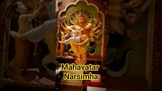 Narsingh Bhagwan 🙏🏻✨ Jai Shri Hari #lordverified #youtubeshorts #viralvideos #narsinghavatar #shorts