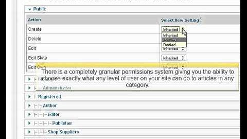 Joomla 2.5 - Add a Category