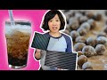 Make Homemade BOBA Fast? Using a FISH BAIT GADGET - Brown Sugar Boba At Home