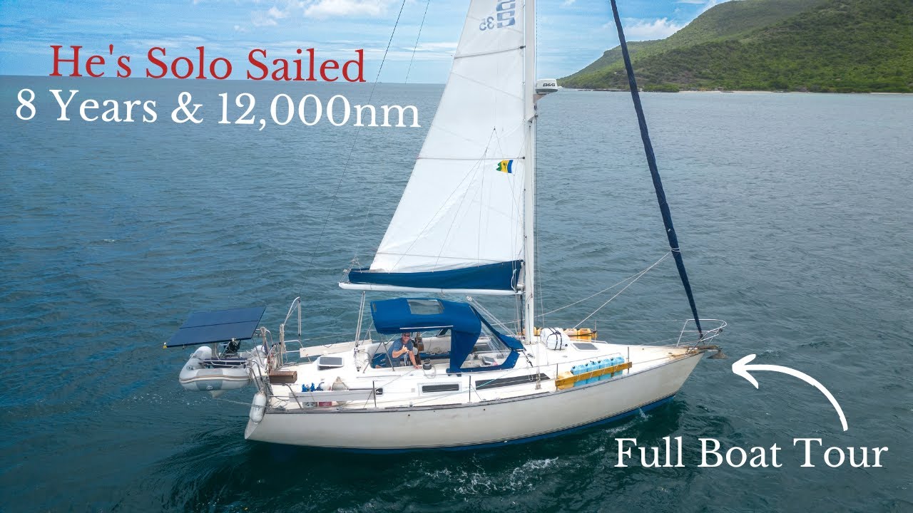 Best Sailboat For Solo Sailing  {Budget Liveaboard Cruiser}  [Capable & Affordable 35′ $ailboat]