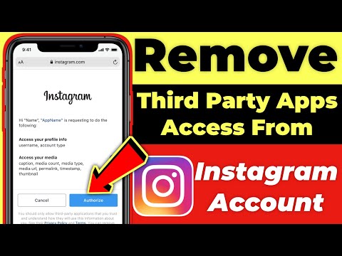 Remove Third Party App Access From Instagram Account | Revoke Third Party App Access From Instagram?