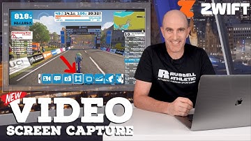 ZWIFT Video Screenshot Capture Feature // Details & Demo