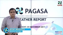 Public Weather Forecast Issued at 4:00 AM November 20, 2017