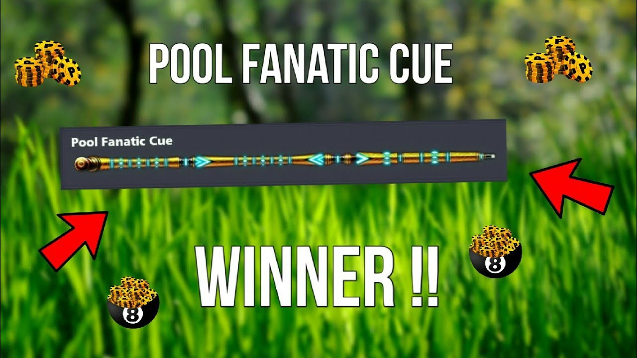 Pool Fanatic Cue Giveaway Winner Announced | Fanatic Cue Winner !
