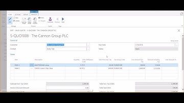 How to Convert Sales Quotes into Orders and Invoices in Dynamics 365 for Financials