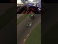 Ultrapassagem Dupla - Vista Helicoptero #shorts #iracing #simracing #fanatec