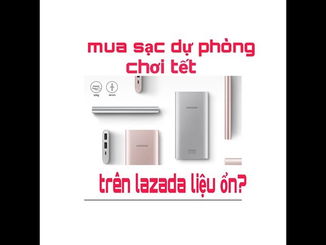 [REVIEW] Pin sạc dự phòng Samsung EB-P1100