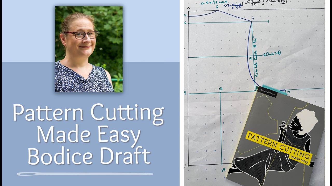 Построение выкройки лифа — простое и понятное создание выкройки.