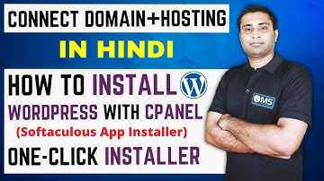 How to Connect Domain with Hosting using NameServer and Install Wordpress | how to change Nameserver