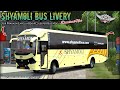 🤩🔥SHYAMOLI Bus Livery for Prakash Capella BS6 AC Sleeper Bus Mod | Bussid v4.3.1 | Download Now
