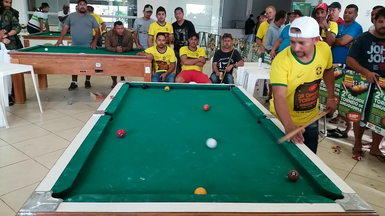 Baianinho de Mauá X Cobrinha, semi final do torneio de sinuca de