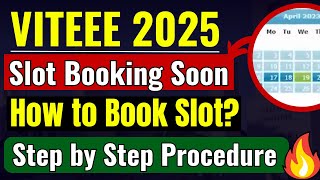 VITEEE 2025: How to book Slot? ONLINE TEST BOOKING SYSTEM (OTBS) | VIT Vellore Entrance