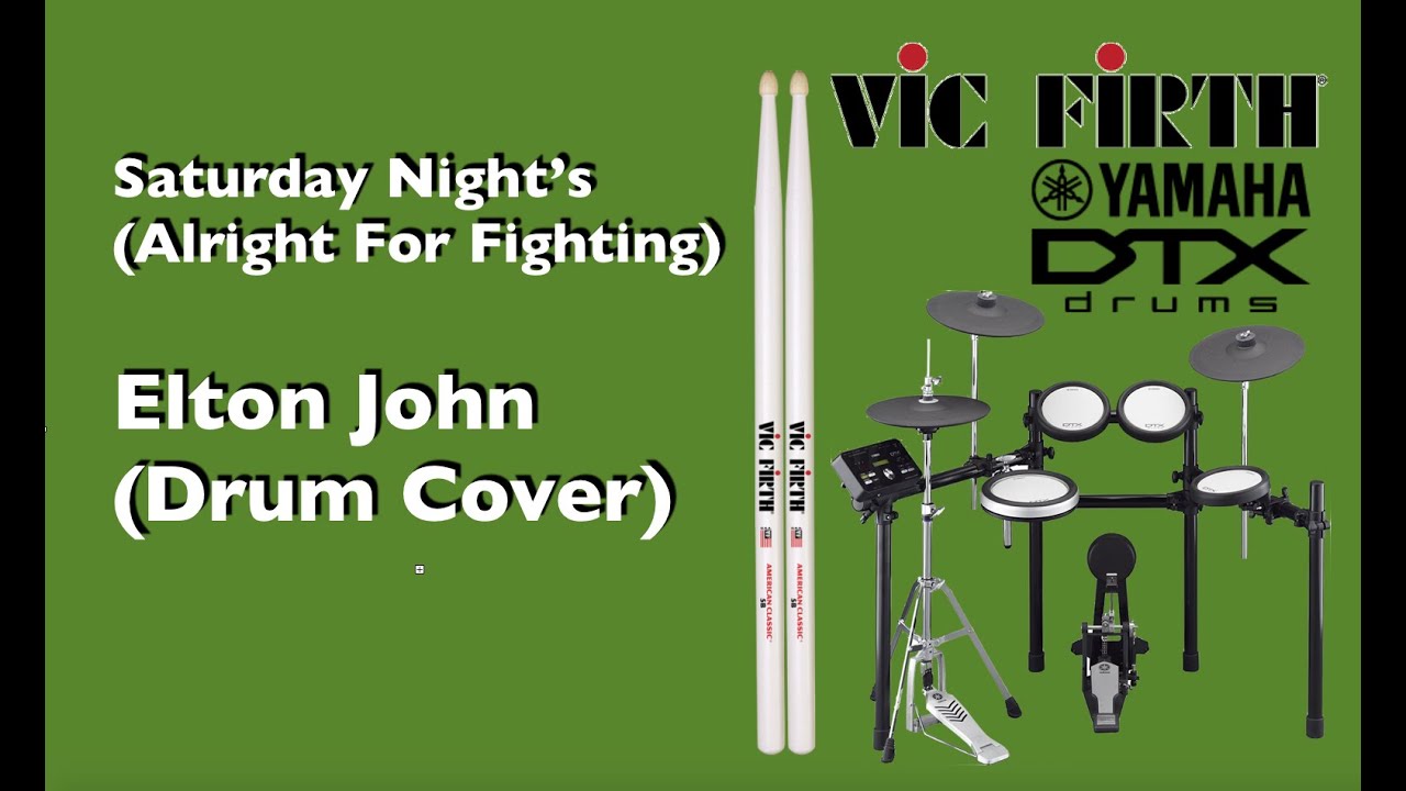 Elton John Saturday Night's Alright for Fighting. Talking heads • Psycho Killer (cc) [Karaoke Instrumental Lyrics]. Johns saturday