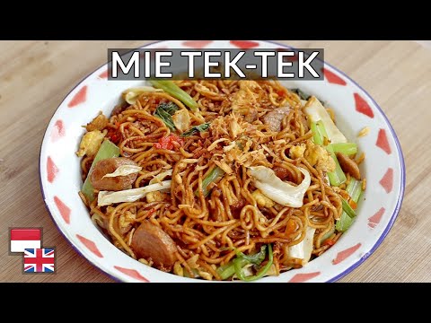 Daftar Masakan Resep MIE GORENG Tek-Tek Khas Abang-Abang [Mie Goreng Jawa] Yang Enak Dimakan