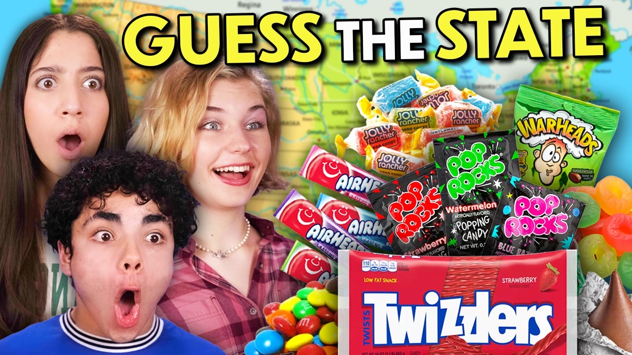 Teens Guess Which Candy Comes from Which State!!