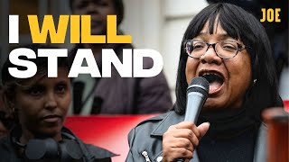 Diane Abbott's speech in Hackney after Labour threaten candidacy