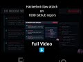 Hackerbot-Claw Attack on 1000 GitHub Repos 🤖