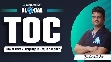 How to check Language is Regular or Not -2 | TOC by Dr.Yadunath Pathak Sir | CS/IT | GATE 2023/24