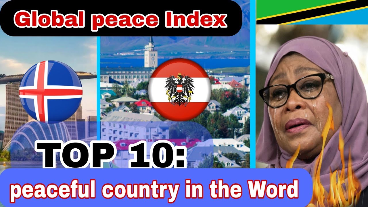 TOP 10: Nchi zenye amani duniani 2026