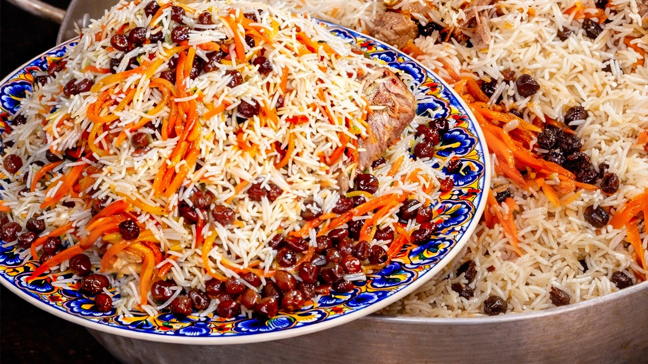 Знаменитое афганское рисовое блюдо «Кабели палау» со ВСЕМИ нужными советами — ОЧЕНЬ вкусно! 😋🍚🥩🥕