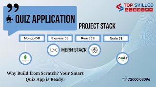 MERN Stack Project: Get a Quiz Application at an Affordable Price! 🎯📚
