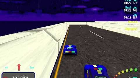 Re-Volt Custom Track Short Road by QJN, Time Trial Lap