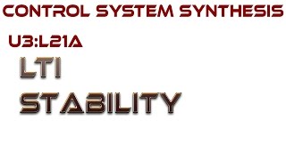 L21A: LTI Stability
