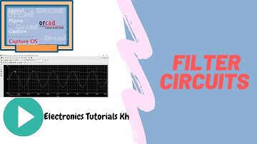 Orcad Capture--Filters Circuit simulation and curves