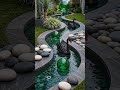 From Empty Yard to Luxury Swan Paradise 💧🌿 #shorts